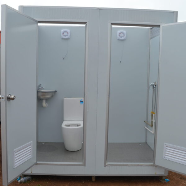 Outdoor Bathroom Toilet & Shower Pods
