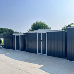 Outdoor Garden Storage Shed – Steel Construction