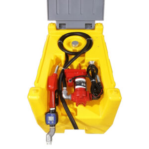 220L Plastic Portable Mini Dispenser Fuel Diesel 12V Diesel Pump and Nozzle