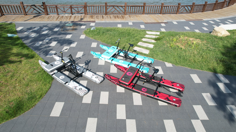 Inflatable Sea Bike Water Cycle – Heavy Duty Floating Pedal Bike - Image 6