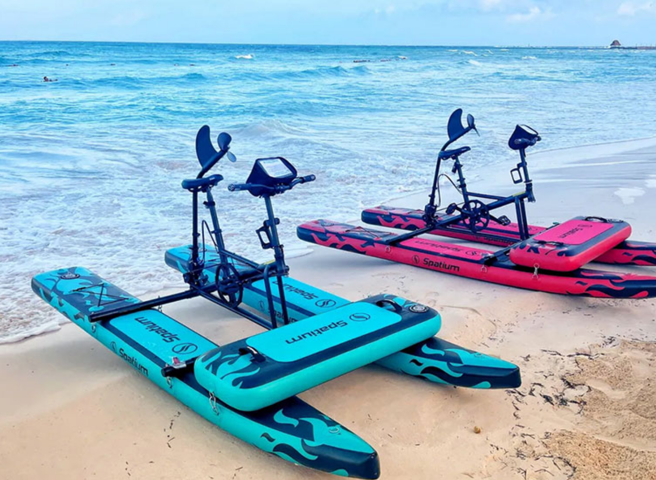 Inflatable Sea Bike Water Cycle – Heavy Duty Floating Pedal Bike - Image 3
