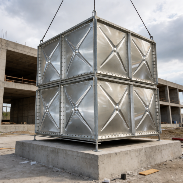 Custom Fabricated FRP Water & Septic Tanks