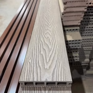 Outdoor WPC Decking Board – 3D Wood Grain Composite Flooring
