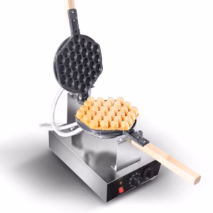 Rotary Bubble Waffle Maker – Commercial Stainless Steel